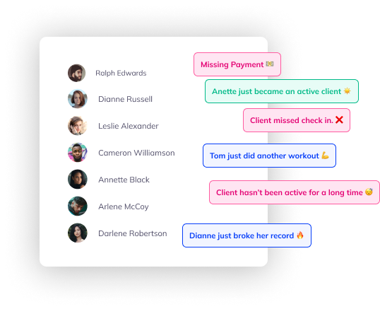 Online Coach 2 client update